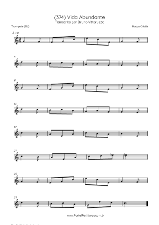 Harpa Cristã  score for Trumpet