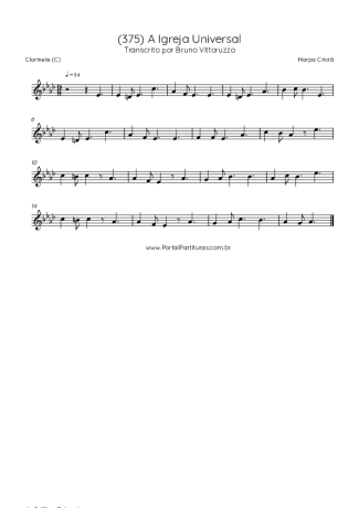 Score for Clarinet (C)