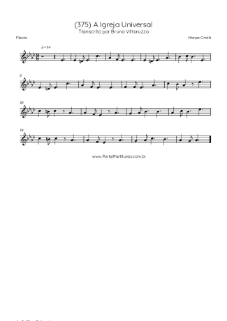 Score for Flute
