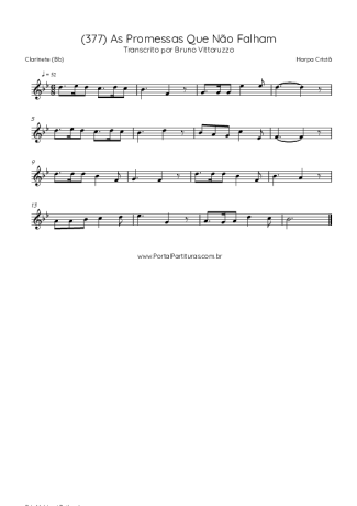 Harpa Cristã  score for Clarinet (Bb)