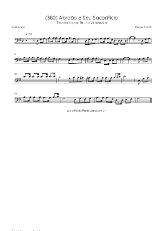 Harpa Cristã  score for Cello