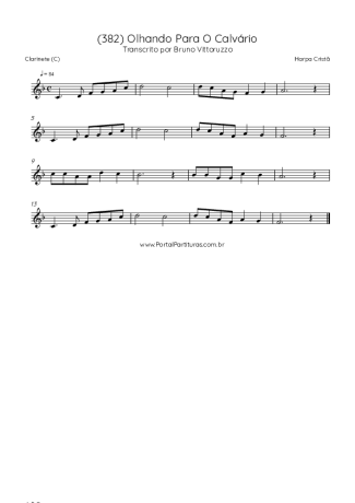 Harpa Cristã  score for Clarinet (C)