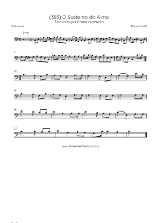 Score for Cello