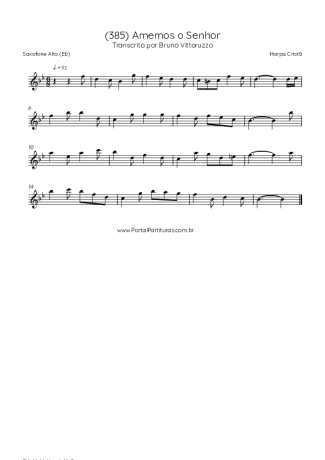 Score for Alto Saxophone