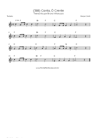 Harpa Cristã  score for Keyboard