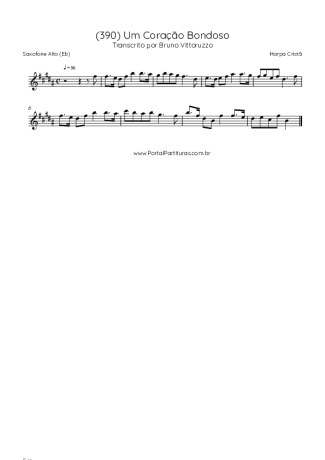 Score for Alto Saxophone