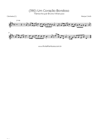 Score for Clarinet (C)