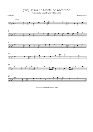Score for Cello