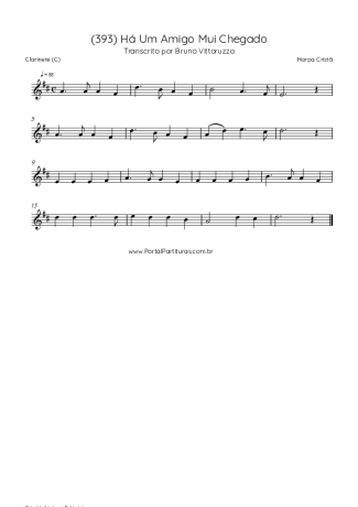 Score for Clarinet (C)