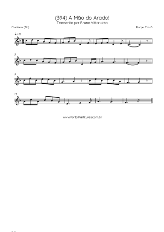 Score for Clarinet (Bb)