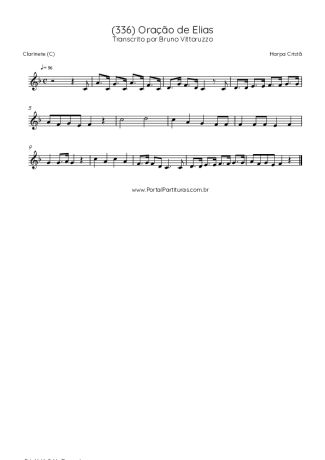 Harpa Cristã  score for Clarinet (C)