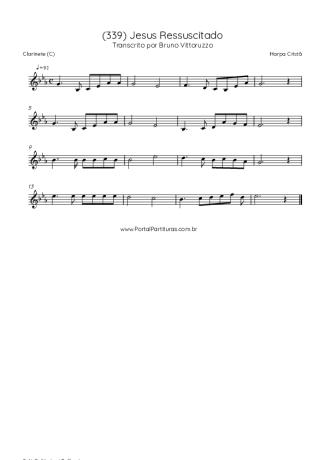 Harpa Cristã  score for Clarinet (C)