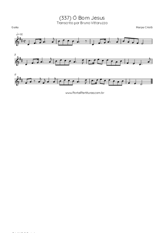Harpa Cristã  score for Harmonica
