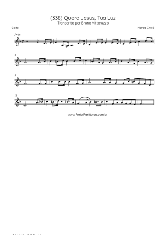 Harpa Cristã  score for Harmonica