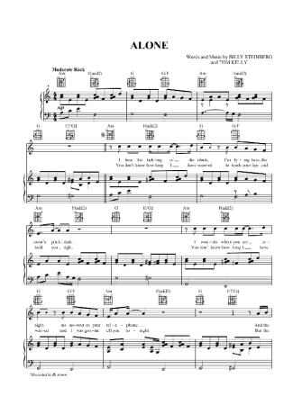 Heart Alone score for Piano