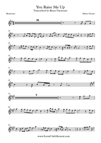 Helene Fischer  score for Harmonica