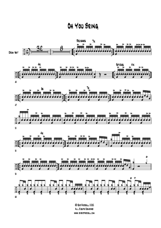 Hillsong United  score for Drums