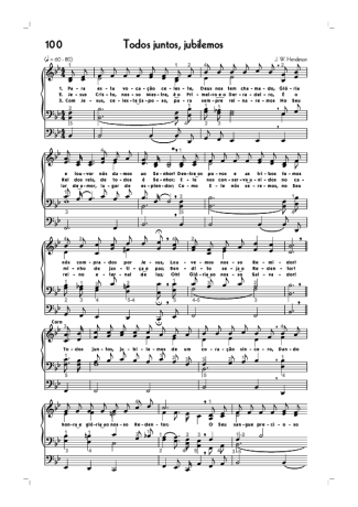 Hinário CCB  score for Organ