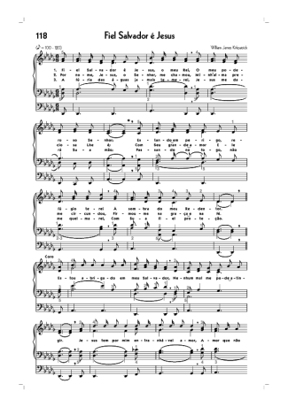 Hinário CCB  score for Organ