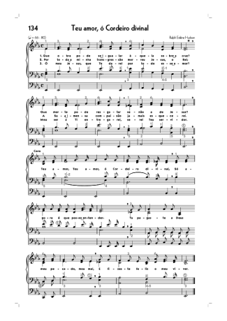 Hinário CCB  score for Organ