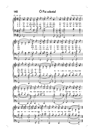 Hinário CCB (142) Ó Pai Celestial score for Organ