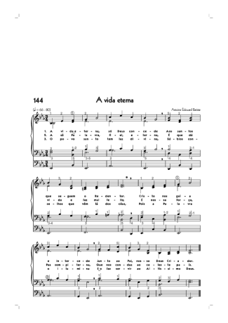 Hinário CCB  score for Organ