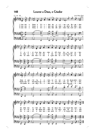 Hinário CCB  score for Organ