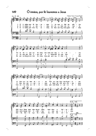 Hinário CCB  score for Organ