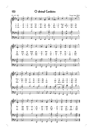 Hinário CCB  score for Organ