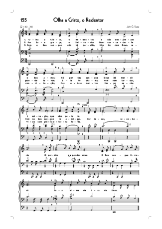 Hinário CCB  score for Organ