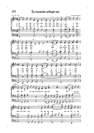 Hinário CCB  score for Organ