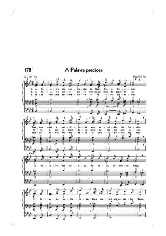 Hinário CCB  score for Organ