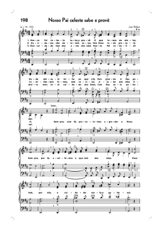 Hinário CCB  score for Organ