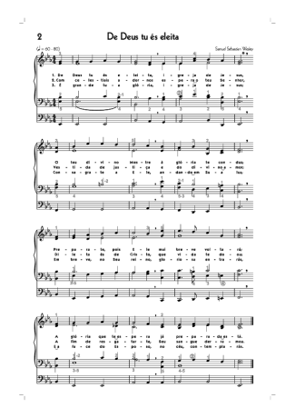 Hinário CCB  score for Organ