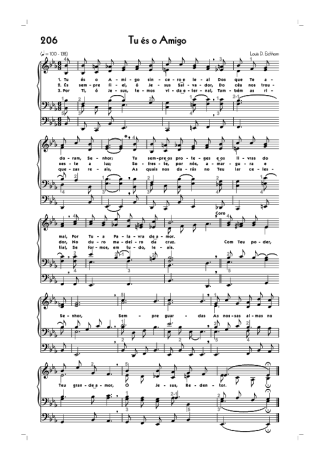 Hinário CCB  score for Organ