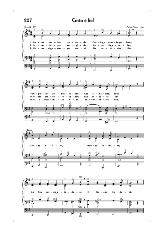 Hinário CCB  score for Organ