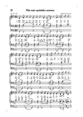 Hinário CCB  score for Organ