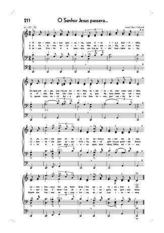 Hinário CCB  score for Organ