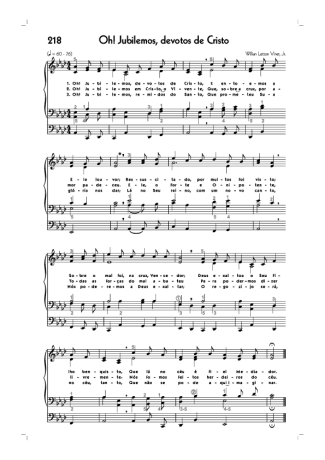 Hinário CCB  score for Organ