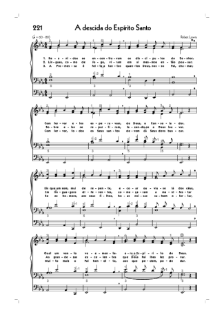 Hinário CCB  score for Organ