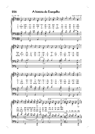 Hinário CCB (226) A História Do Evangelho score for Organ