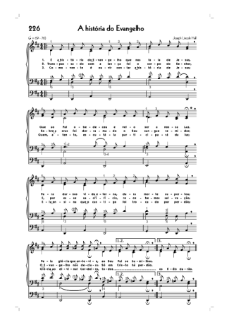 Hinário CCB  score for Organ