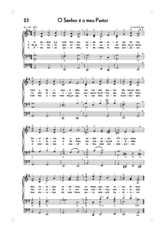 Hinário CCB  score for Organ