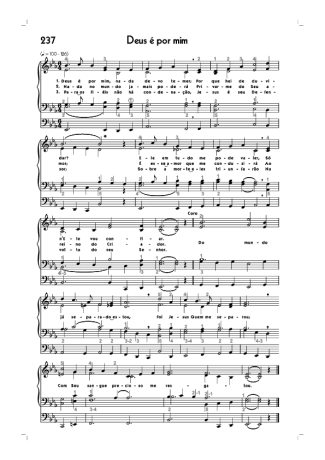 Hinário CCB  score for Organ