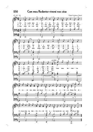 Hinário CCB  score for Organ