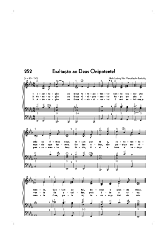 Hinário CCB  score for Organ