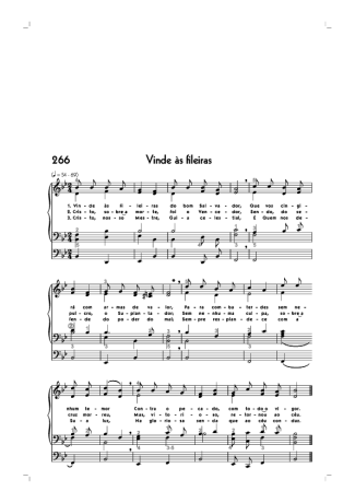 Hinário CCB  score for Organ