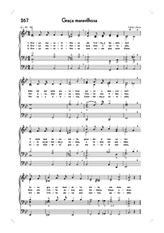 Hinário CCB  score for Organ