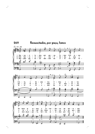 Hinário CCB  score for Organ