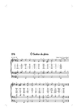 Hinário CCB  score for Organ